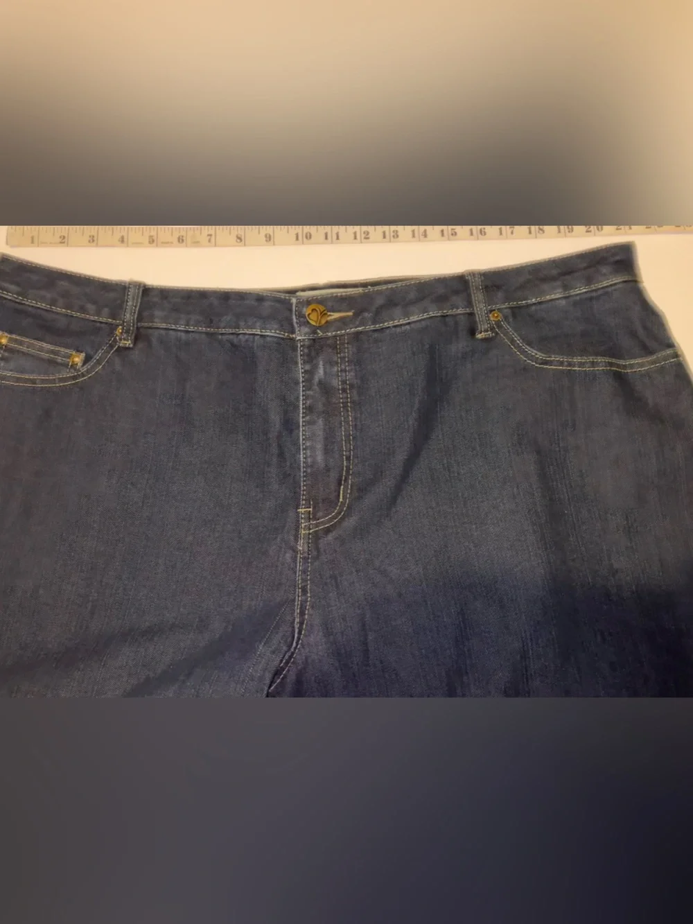 Fashion Bug Plus-size Darkwash Denim Stretch Jeans